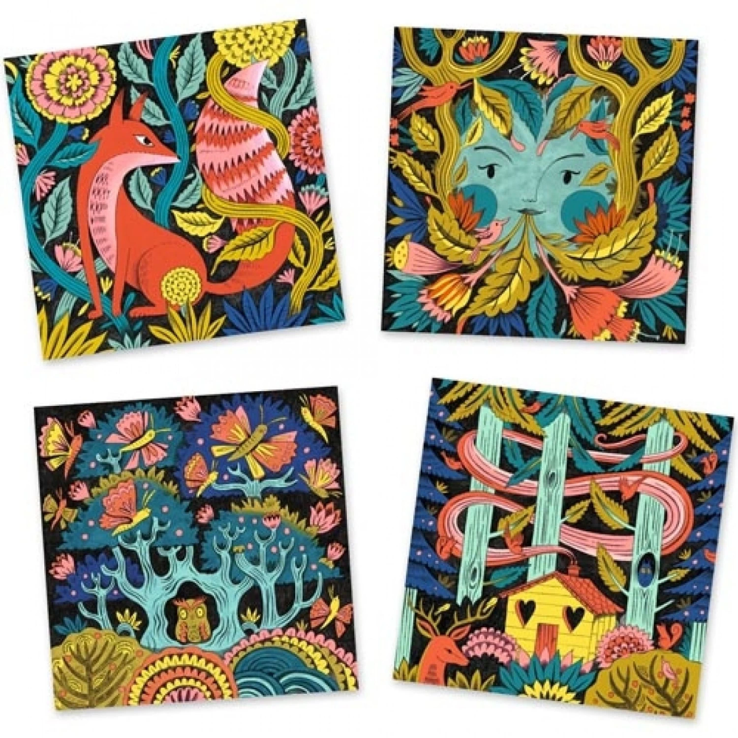 DJECO 3D Kleuren Fantasiebos 7 Jr+ 2 DJECO 3D Kleuren Fantasiebos 7 Jr+ - Afbeelding 2