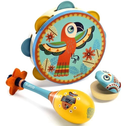 DJECO Muziekinstrumenten Set Animambo 1 DJECO Muziekinstrumenten Set Animambo