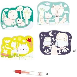 DJECO Magisch Kleuren Woods 18 Mnd+ -Creatieve Speelgoed Winkel djeco magisch kleuren bos dj09064b