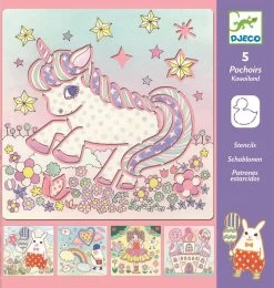 DJECO Tekensjablonen KawaÏland 4 Jr+