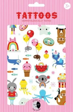 Petit Monkey Glow In The Dark Tattoo's Koala Crazyness