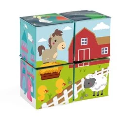 JANOD Badspeelgoed Blokken 10mnd+ -Creatieve Speelgoed Winkel janod badspeelgoed blokken 10mnd 114713 4