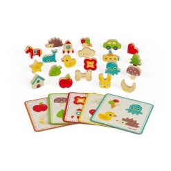 JANOD Ik Leer - Voelen Memory Spel 3 Jr+ 16 JANOD Ik Leer - Voelen Memory Spel 3 Jr+ -Creatieve Speelgoed Winkel janod ik leer voelen memory spel 115318 h