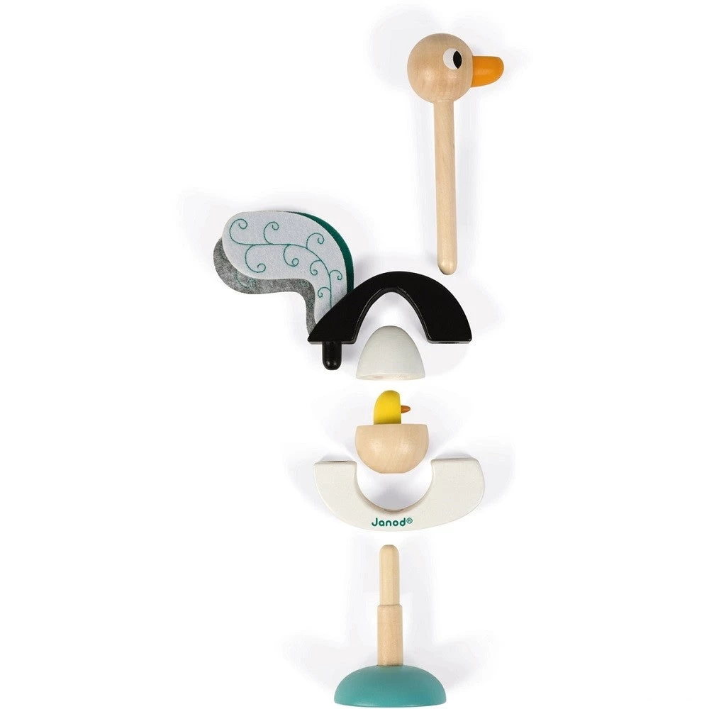 JANOD Stapeltoren Struisvogel 1 Jr+ 2 JANOD Stapeltoren Struisvogel 1 Jr+ - Afbeelding 2