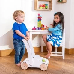 Le Toy Van Blokkenkar Rainbow 12 Mnd+ -Creatieve Speelgoed Winkel le toy van blokkenkar rainbow pl102 c