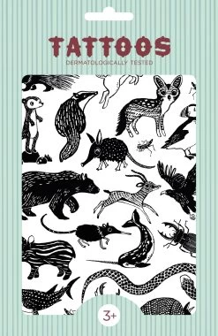 Petit Monkey Tattoo's Black Animals