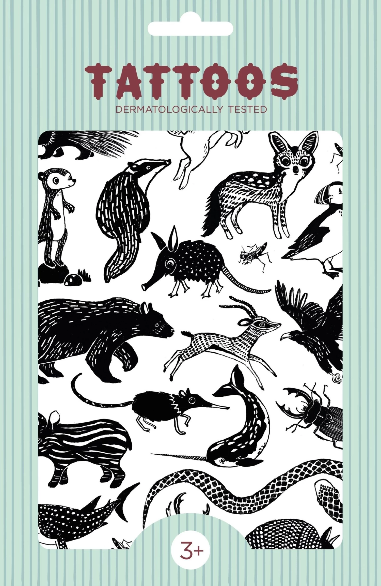 Petit Monkey Tattoo's Black Animals 1 Petit Monkey Tattoo's Black Animals