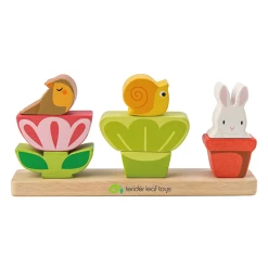 Tender Leaf Toys Stacker Garden 18 Mnd+